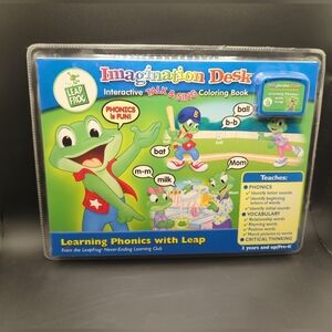 Leap Frog Imagination Desk Learning Phonics with Leap Lesson- New SEALED